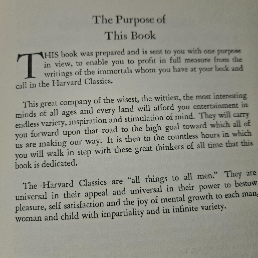 Harvard Classics Reading Guide - Picture 4 of 6
